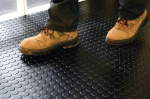 Werkvloer per strekkende meter BxS NBR rubber, COBAdot