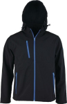Softshell jacket L black 96/4 PES/Spandex Promat