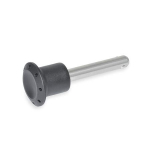 Socket pin with ball detent GN stainless steel