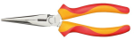 VDE needle nose pliers L=200 2K handle Gedore RED
