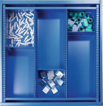 Drawer partitioning material Front height