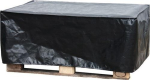 Pallethoes PE-weefselfolie blauw L1250xB850xH500mm o.Reißverschluss