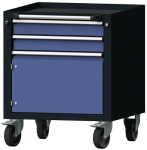 Drawer cabinet, full extension 1door HxWxD 755x625x640 2 drawers