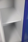 Fachboden für PROMAT Garderobenschrank Abteilbreite Stahl lichtgrau, RAL 7035