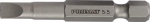 Bit for slotted screws L=50 1/4" E6.3 Cutting edge thickness 1 Promat