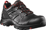 Safety shoe BE 54 low black/red leather