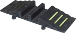 Rubber slangbrug LxBxH tot voor 2 slangen, Parsch