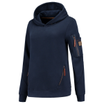 Damen Sweatshirt Kapuze tinten blau, MG300 Tricorp Premium