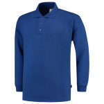 Sweatshirt with polo collar royal blue, MG280 Tricorp Casual