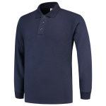 Sweatshirt with polo collar ink blue, MG280 Tricorp Casual
