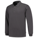 Sweatshirt with polo collar dark grey, MG280 Tricorp Casual