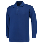 Sweatshirt Polokragen und Bund royal blau, MG280 Tricorp Casual