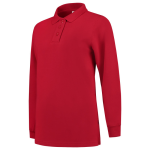 Damen Sweatshirt Polokragen rot, MG280 Tricorp Casual