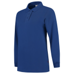 Damen Sweatshirt Polokragen royal blau, MG280 Tricorp Casual