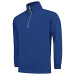 Sweatshirt with zip royal blue, MG280 Tricorp Casual