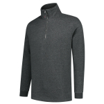 Sweatshirt with zip anthracite, MG280 Tricorp Casual