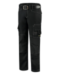 Canvas work trousers with Cordura trim black, MG300 Tricorp Workwear Kids