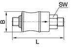 slide valve max 10 bar