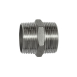 Double threaded nipple octagonal R 2.1/2 SW 78 Stainless steel A4