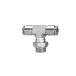 T-Steckverschraubung drehbar G a. Schlauch-Ø ES 1.4404