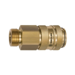 Quick-release coupling NW 19 Brass blank G 1 AG
