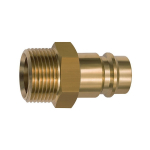 Nipple for couplings NW 19 Brass G 1 AG