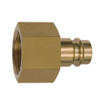 Nipple for couplings NW 19 Brass G 1 IG