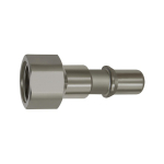 Nipple for couplings NW 8 ISO 6150 C Stainless steel G IG