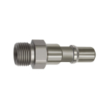 Nipple for couplings NW 11 ISO 6150 C Stainless steel G AG