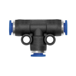 T-Steckverbindung Blaue Serie mini red. Schlauch-Außen-Ø