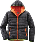 Herren Steppjacke schwarz/limette Terrax Workwear