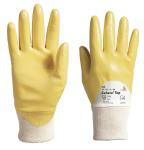 Nitrile protective gloves immersion deep EN 388 Cat II KCL 102 Sahara top