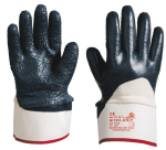 Nitrile protective gloves partially coated, EN 388 Cat II KCL 177+ Nitex-Grip