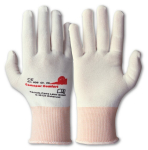PU-Handschuhe Strickbund weiß Polyamid Trikot, Kat I KCL 609+ Camapur Comfort