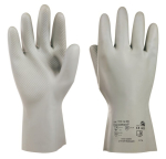 Chemical protective gloves profiled coated KCL 723 Tricopren Cat III
