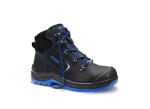 Dames veiligheidsveterlaarzen maat S3 ESD Elten Lena Zwart-Blauw Mid