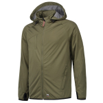Jacket with hood army green, PO180 Tricorp Premium