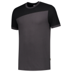 T-Shirt Quernaht dunkel grau schwarz MG190 Tricorp Workwear Bicolor