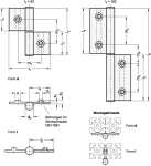Profile hinge GN