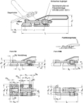 Shutter tensioner with counterholder GN 852-1700-TS without drawbar