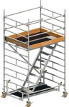 Fahrgerüst Gerüsthöhe, 2 kN/m² Arbeits-B1500xL1800 Aluminium