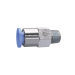 Check valve straight Blue series R a. for hose outer Ø to thread