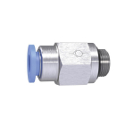Check valve straight Blue series G a. for hose outer Ø to thread