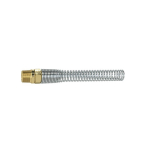 Rigid screw connection G hose Ø Anti-kink spring