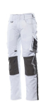 trousers with kneepad pockets white/dark anthracite, MG270 Mascot Unique Mannheim