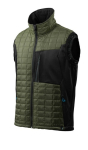 Winter vest Maat mosgroen/zwart, PO240 Mascotte Gevorderd