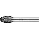 Carbide burr TRE STEEL HC-FEP Ø L Shank 6 Pferd