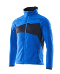 Men's fleece jacket azure/black-blue, PO270 Mascot Accelerate
