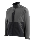 Soft shell jacket dark anthracite/black, PO280 Mascot Light Finley