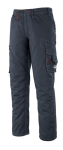 Trousers with thigh pockets black-blue, MG260 Mascot Frontline Rhodes